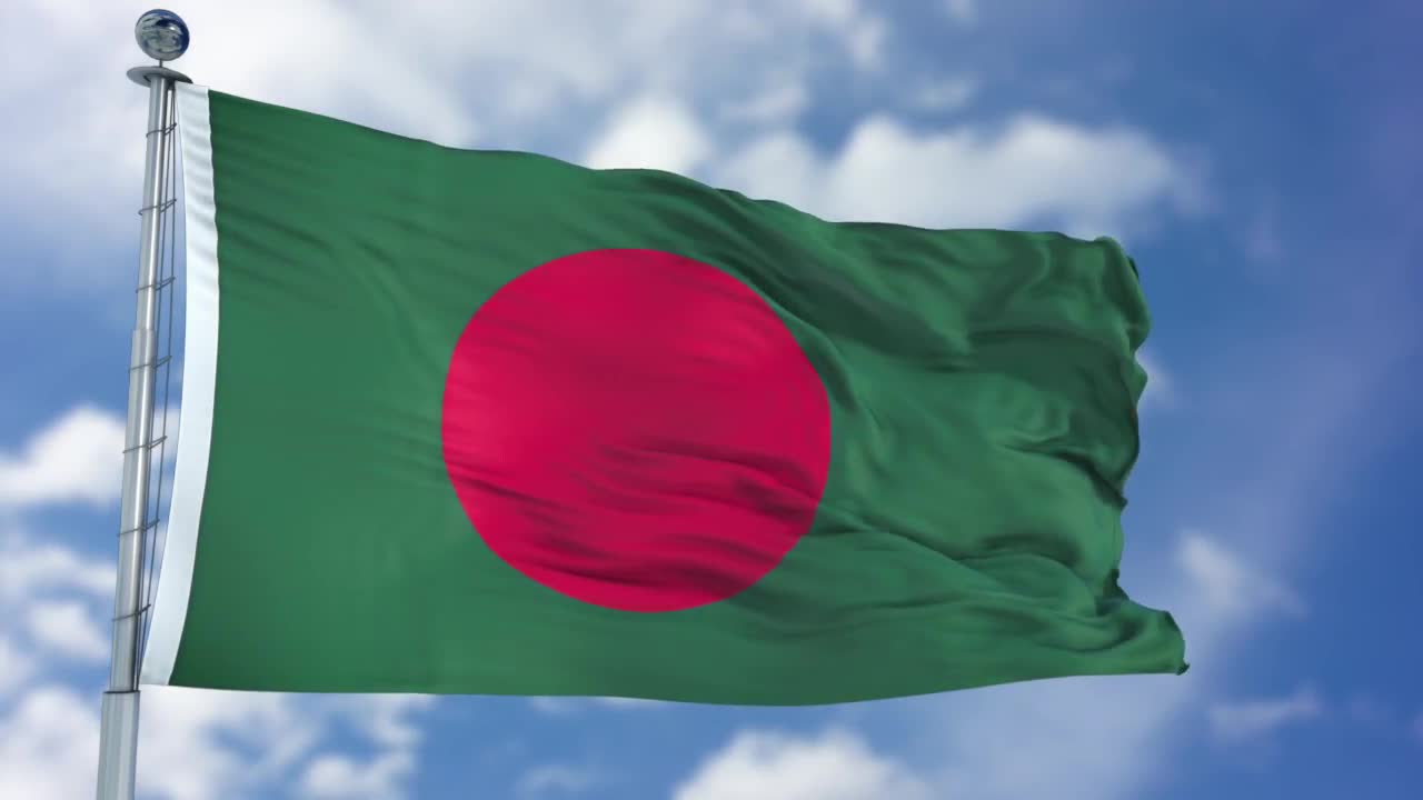 Bangladesh Flag Animation - Stock Motion Graphics | Motion Array