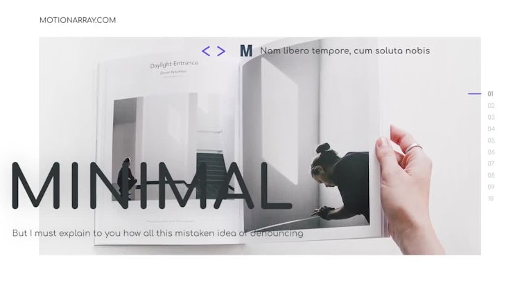 Minimal Corporate Slideshow: Premiere Pro Templates