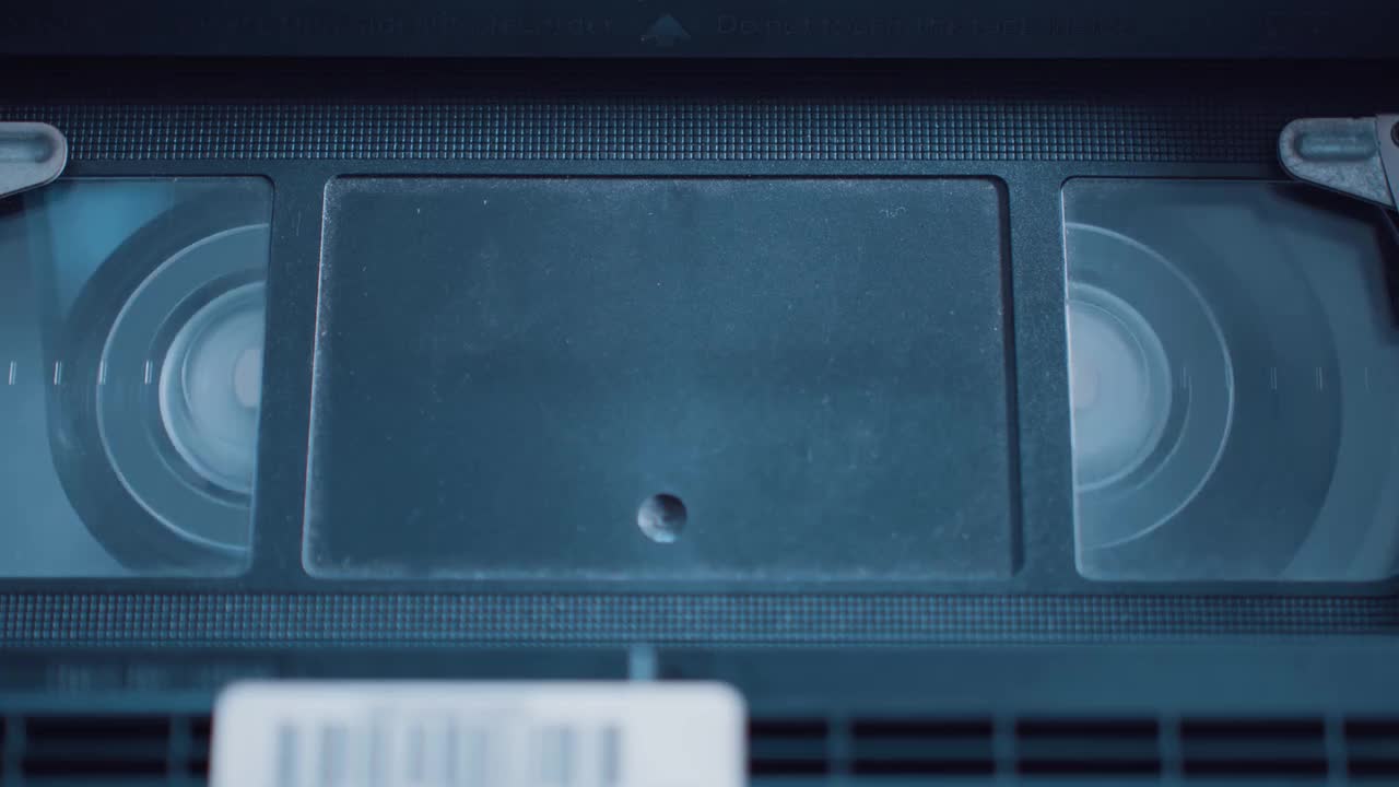 VHS Tape In VCR Stock Video Motion Array
