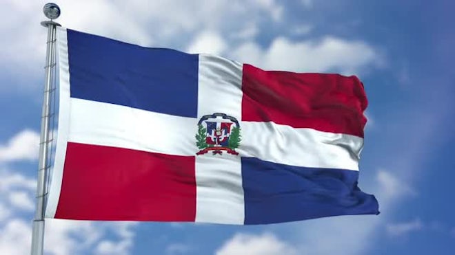 Dominican Republic Flag Animation - Stock Motion Graphics | Motion Array