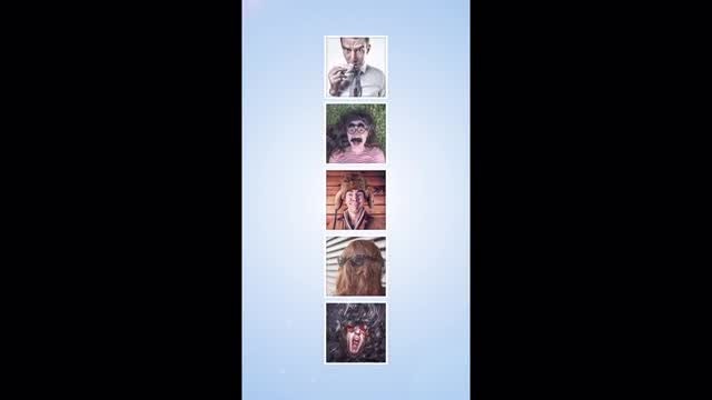 Vertical Photo Logo Reveal: After Effects Templates