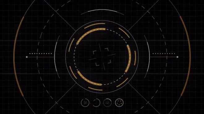 Futuristic Interface Recording Screen - Stock Motion Graphics | Motion ...