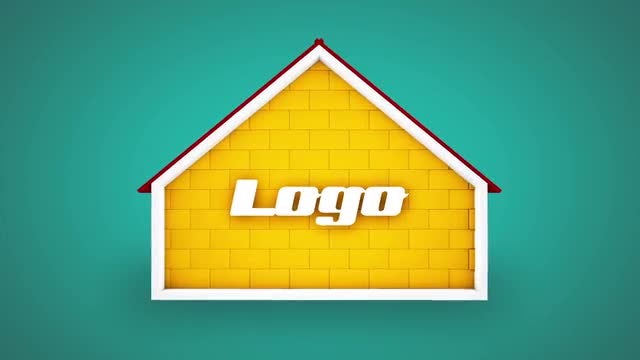 Real Estate Logo Reveal: After Effects Templates