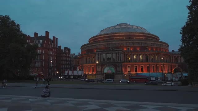 Royal Albert Hall In London: Stock Video