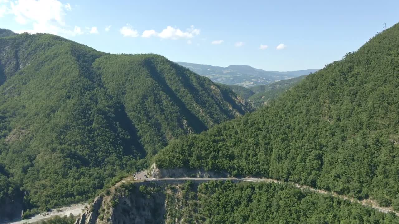 Mountain Road, Val Trebbia, Italy - Stock Video | Motion Array