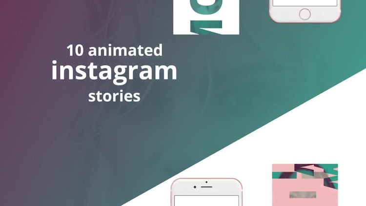 Stylish Instagram Stories: After Effects Templates