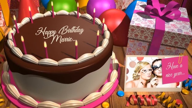 birthday slideshow after effects template free download