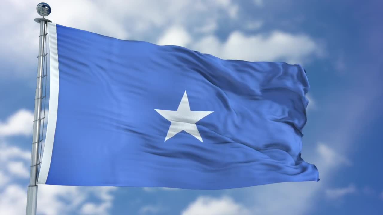 Somalia Flag Animation Stock Motion Graphics Motion Array