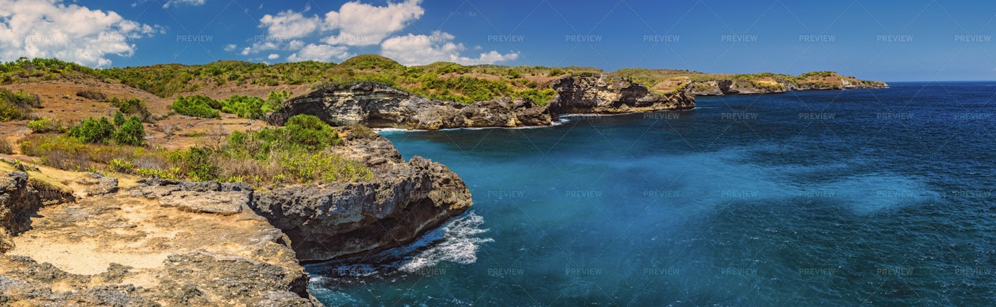 Angels Billabong Cliff Views: Stock Photos