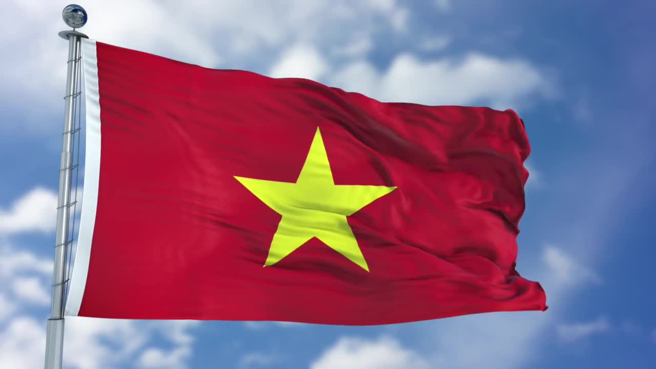 Vietnam Flag Animation - Stock Motion Graphics | Motion Array