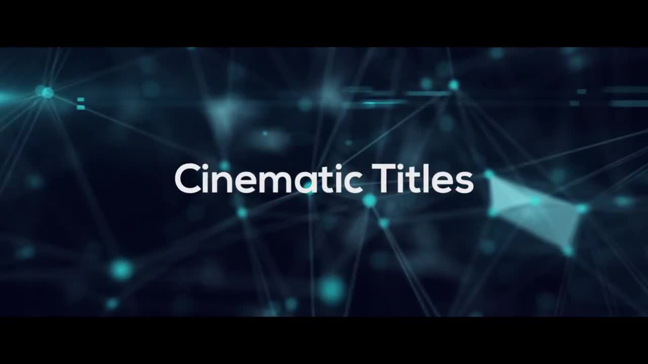 cinematic titles premiere pro