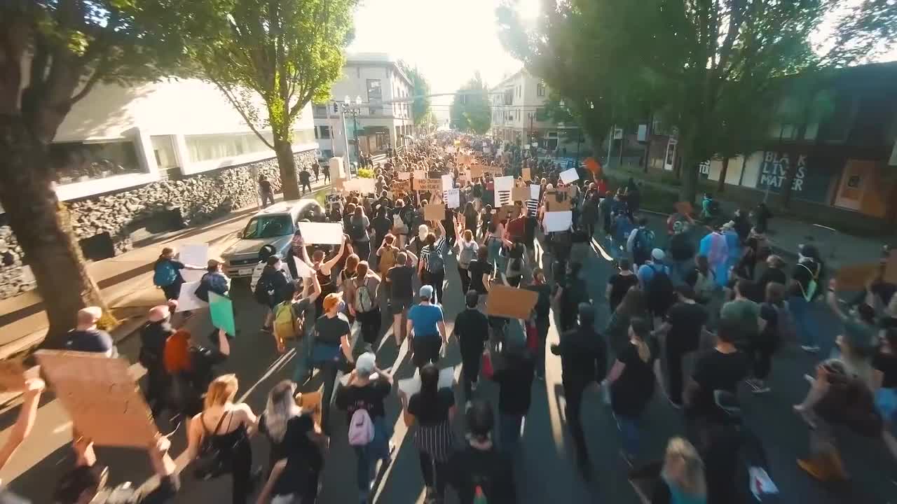 BLM March，俄勒冈州波特兰市747000