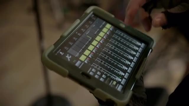 Man Working On Tablet PC: Stock Video