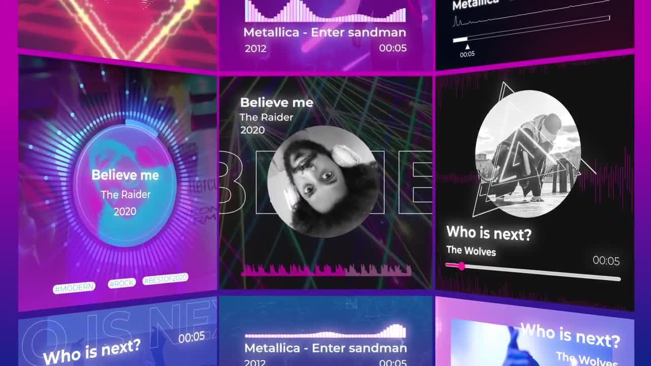 adobe after effects music visualizer