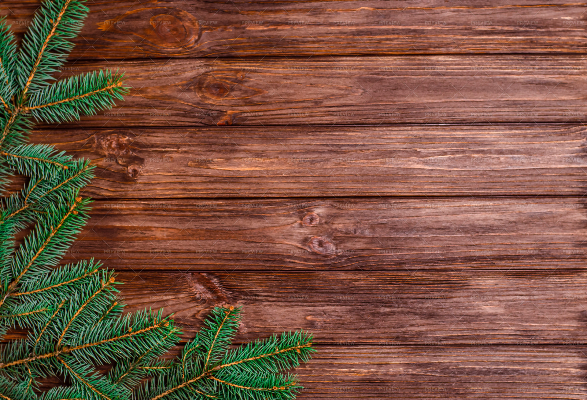 Wooden Christmas Background - Stock Photos | Motion Array