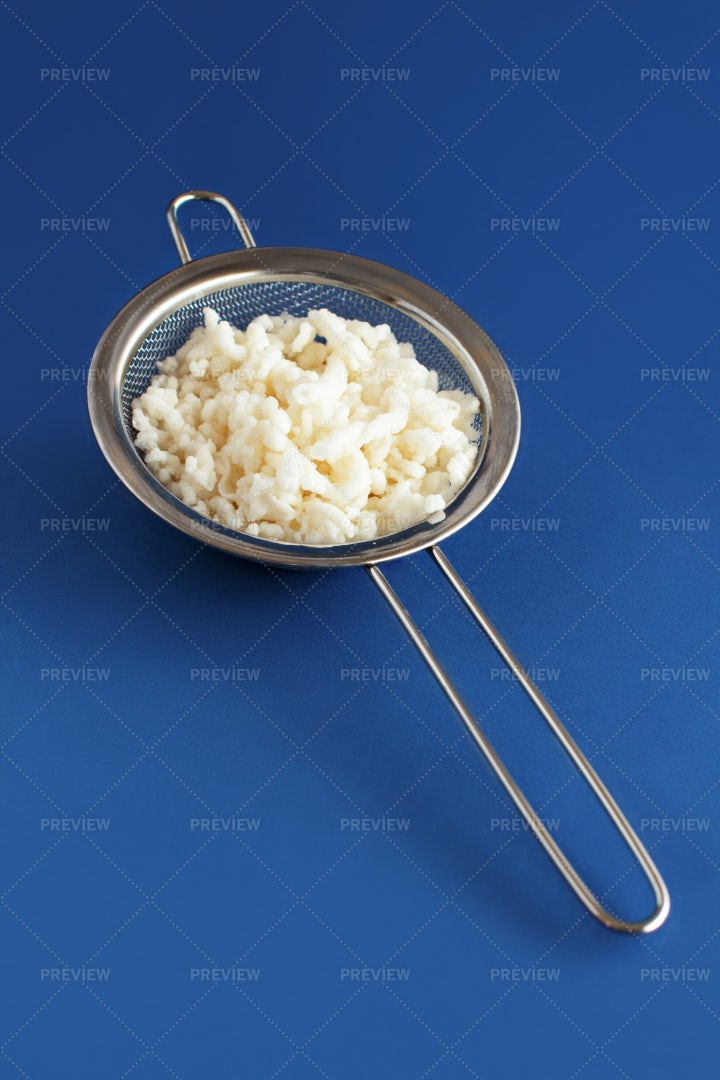 Kefir Grains: Stock Photos