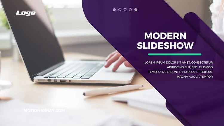 Modern Slideshow: After Effects Templates
