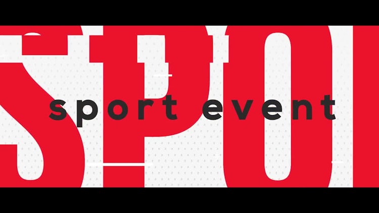 Sport Promo: After Effects Templates
