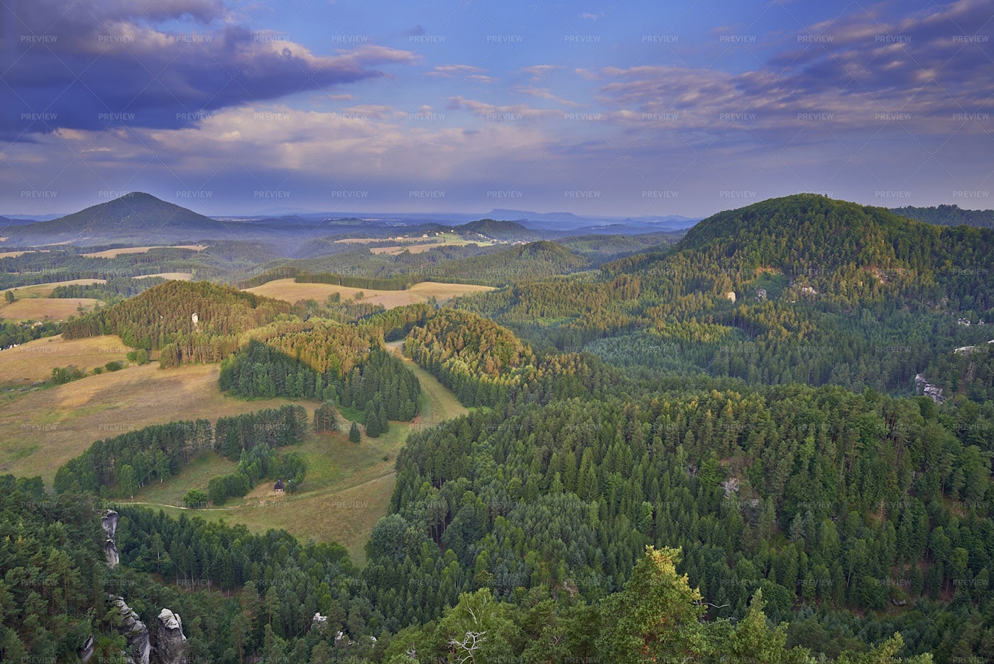 Landscape Of Czech Republic: Stock Photos