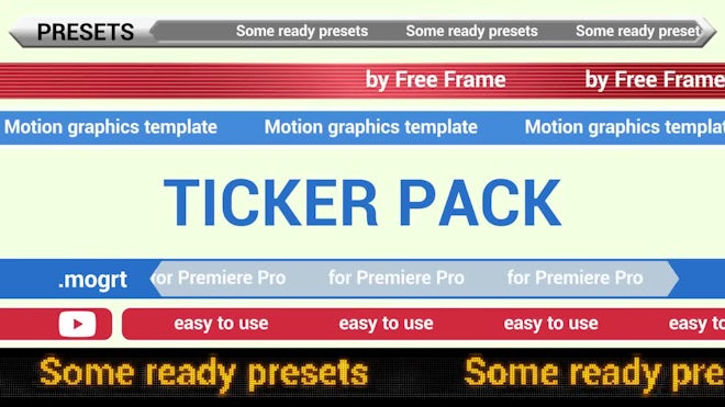 Ticker Pack - Motion Graphics Templates | Motion Array ticker-pack-motion-graphics-templates-motion-array