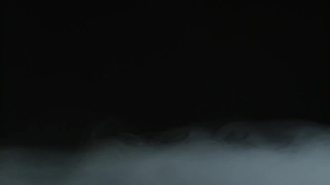 Fog On Black Background - Stock Video | Motion Array