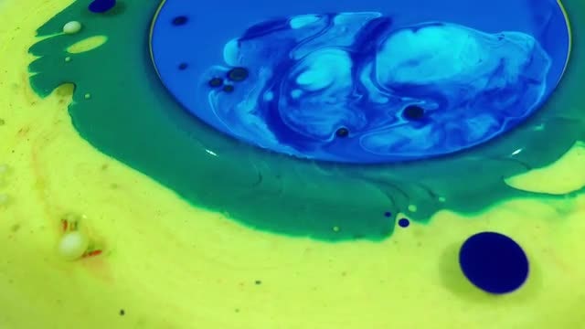 Colorful Paint Texture Design: Stock Video