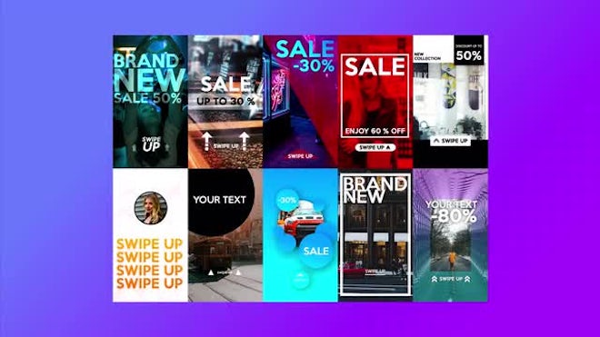 Instagram Stories Promo Pack - After Effects Templates ...