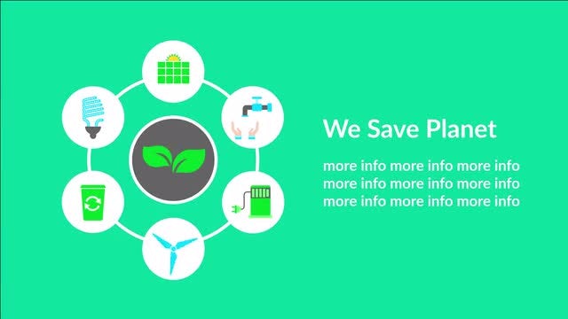 Online Store Promo Concept Icons Pack 02: After Effects Templates