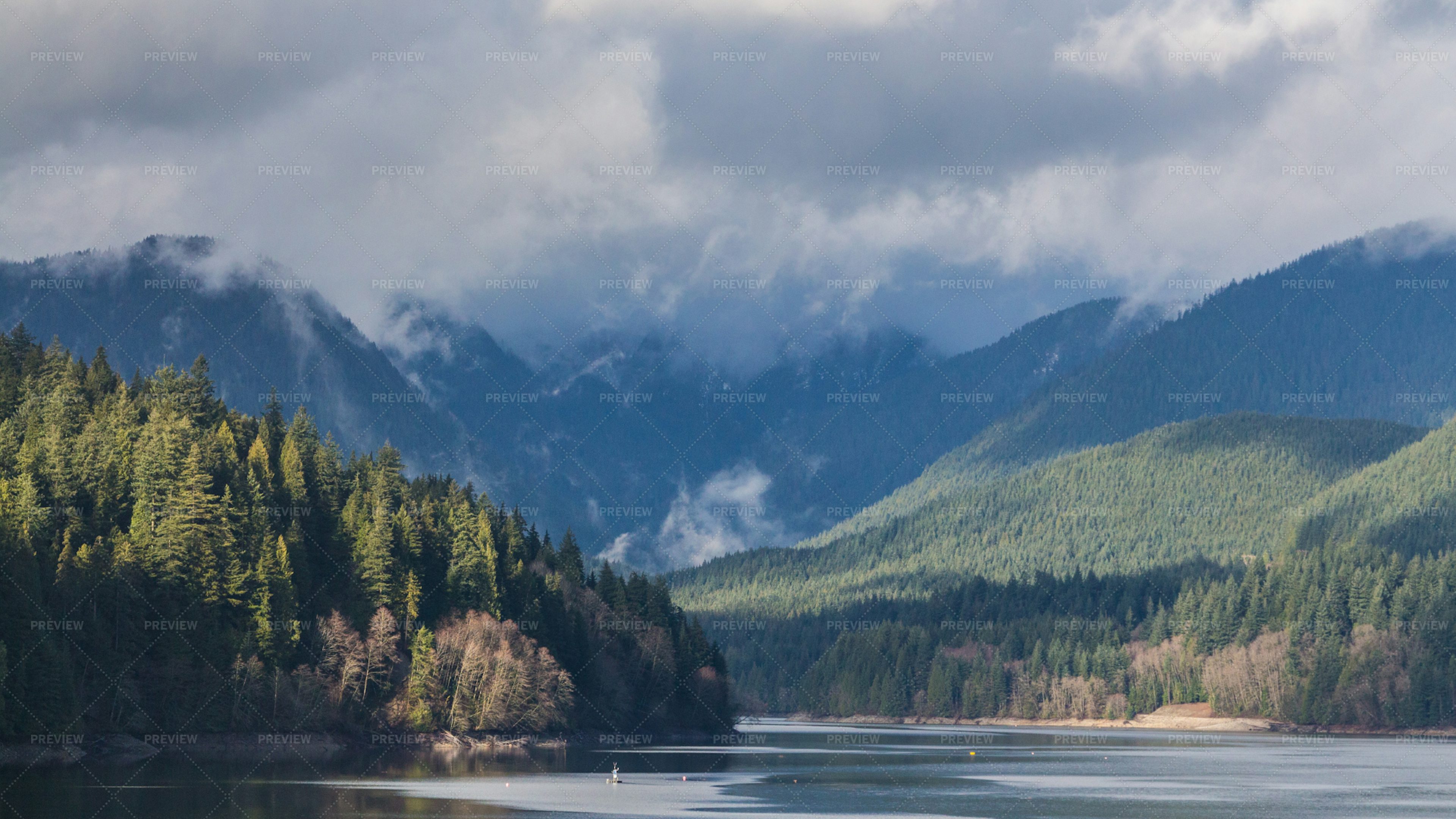 Mountains In North Vancouver - Stock Photos | Motion Array