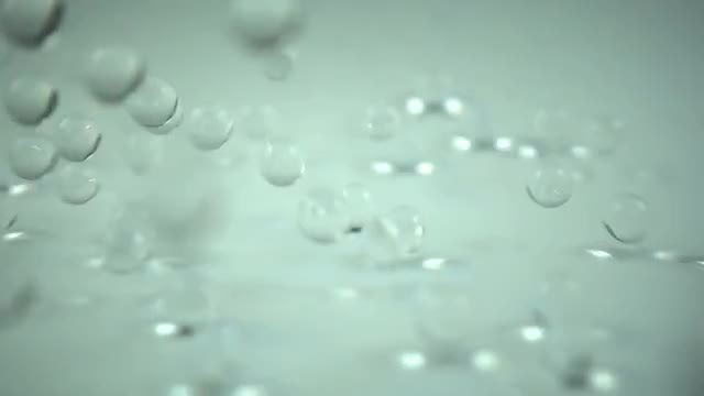 Transparent Acrylic Balls Rolling: Stock Video