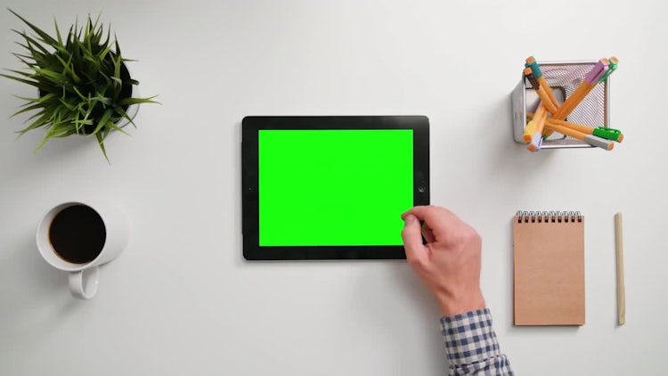 Ipad Scrolling Up And Click: Stock Video