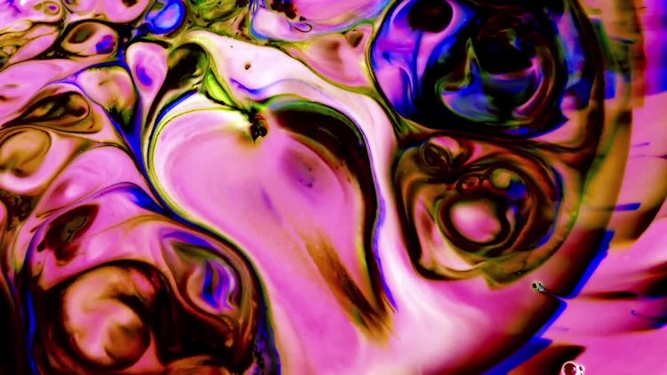 Beautiful Paint Texture Design Abstract: Stock Video