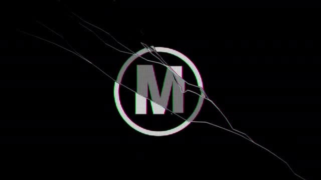 Black Mirror Style Logo Reveal: After Effects Templates