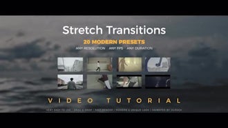 Stretch Transitions Presets: Premiere Pro Presets