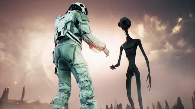 Meeting Aliens Astronauts