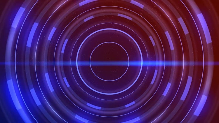 Blue Circles Background Loop: Stock Motion Graphics