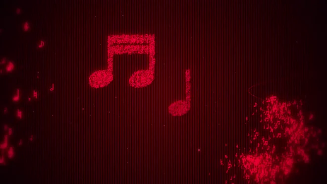 Deviantart Red Note Red And Black Music Notes