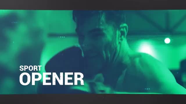 Sport Opener: After Effects Templates