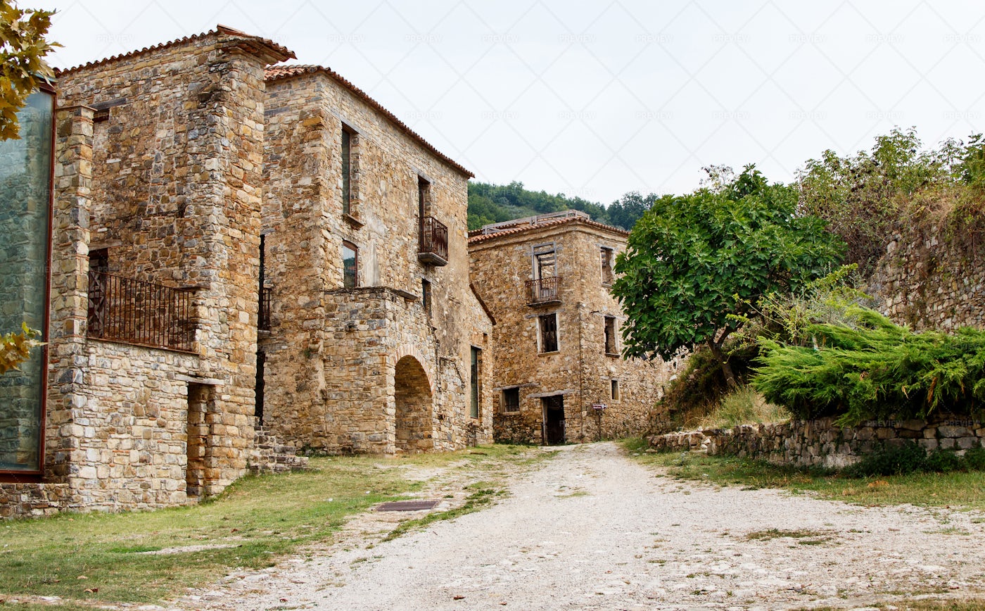 Ghost Town In Cilento, Italy - Stock Photos | Motion Array