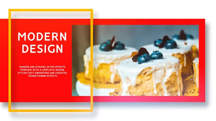 Food Slideshow: After Effects Templates