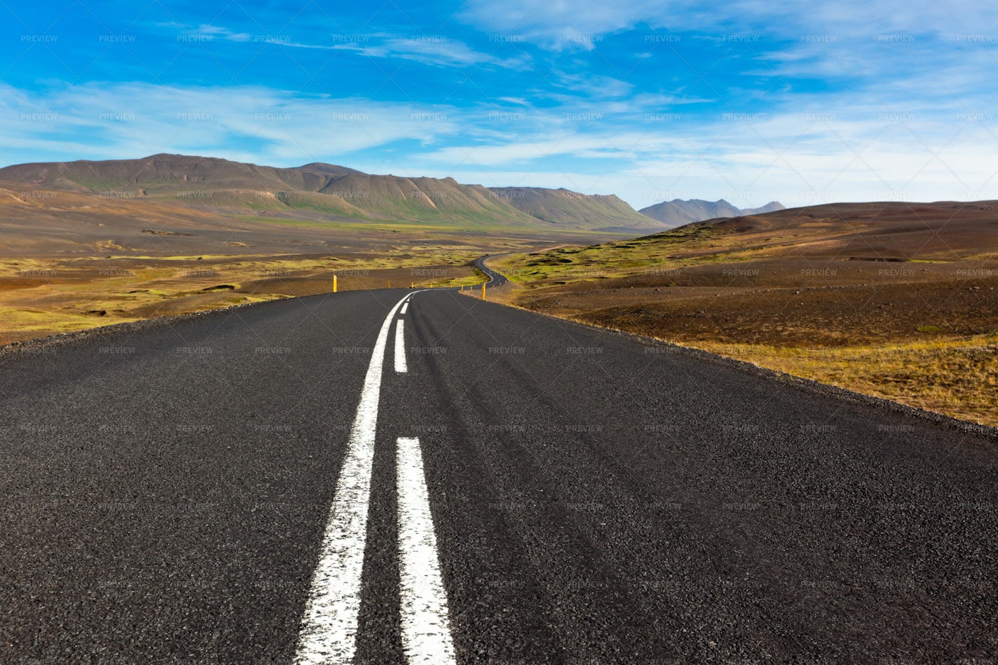 Highway In The Mountains: Stock Photos
