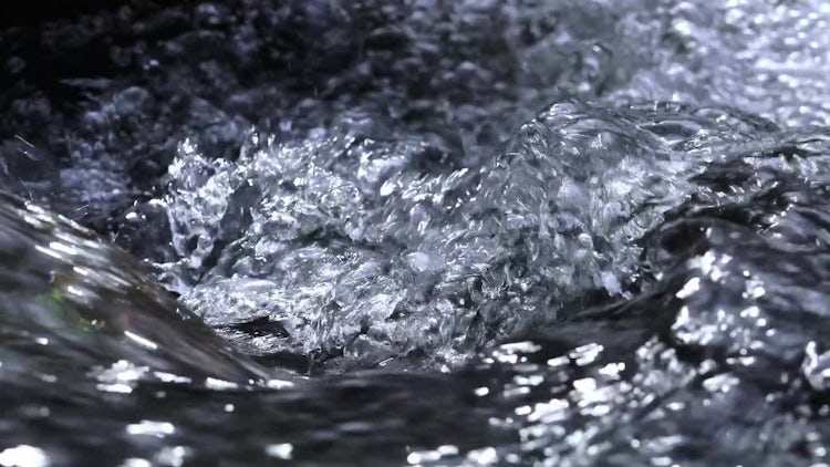 Water Splashing And Frothing : Stock Video