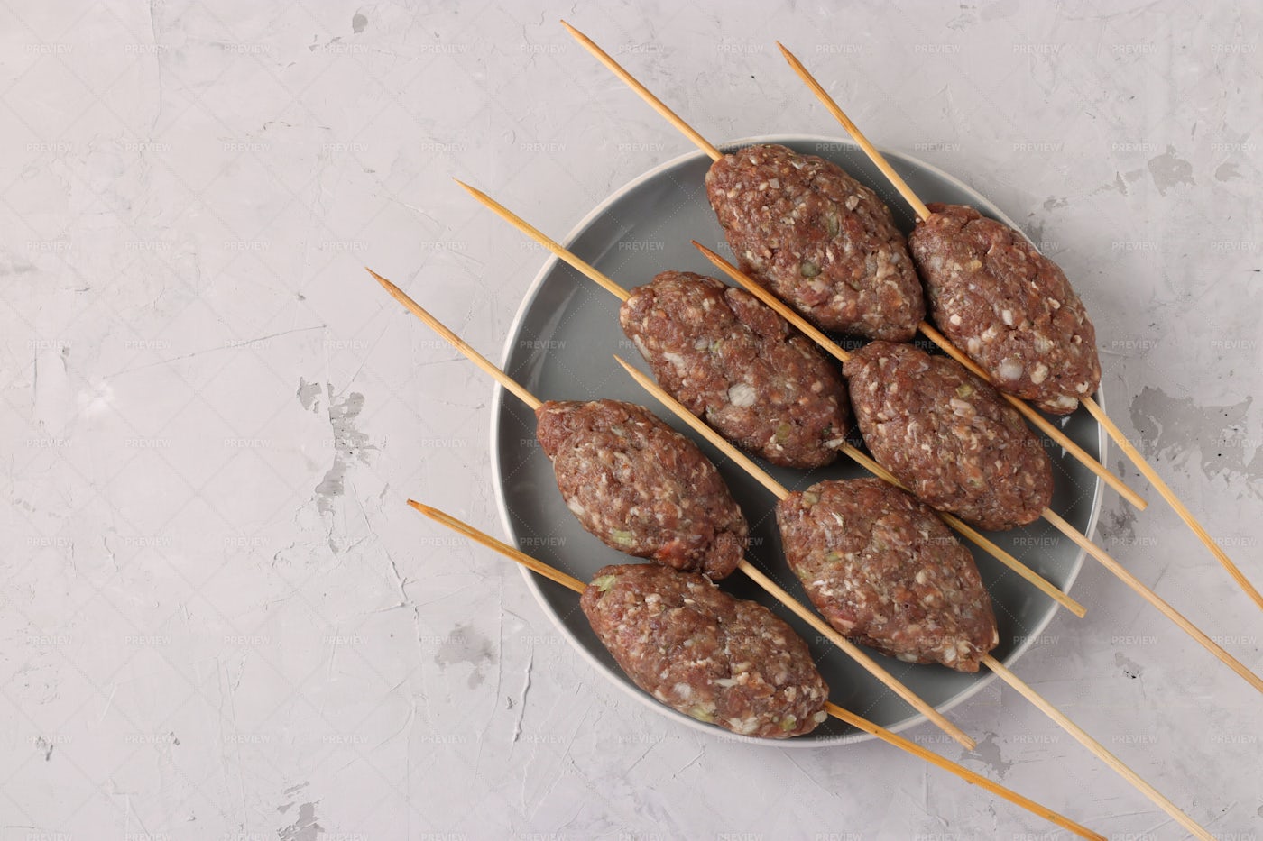 Kofta Shashlik: Stock Photos