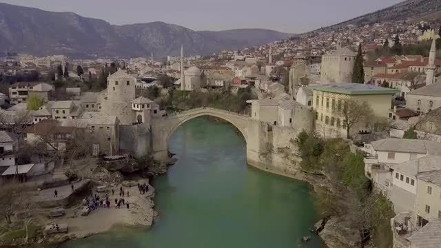 Bridge In Bosnia And Herzegovina: Stock Video
