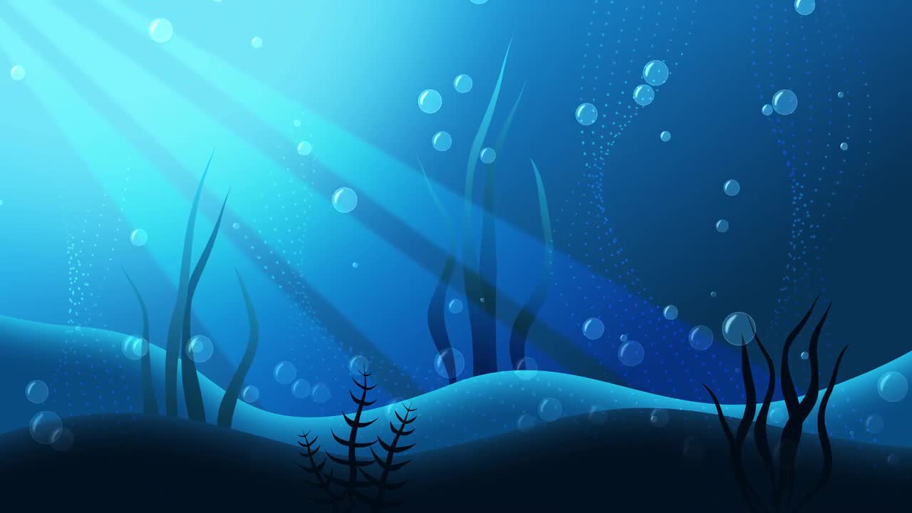 Underwater Ocean Background Stock Motion Graphics Motion Array
