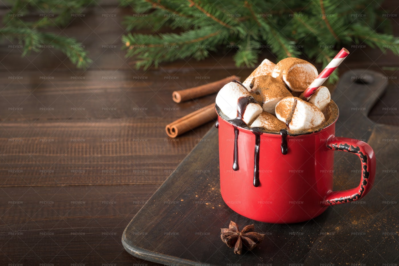 Mug Of Hot Chocolate: Stock Photos