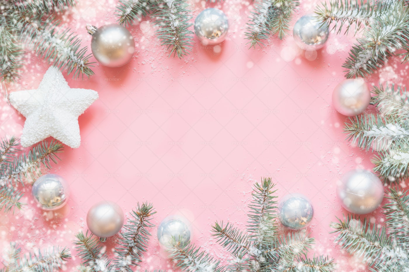 Christmas Frame: Stock Photos