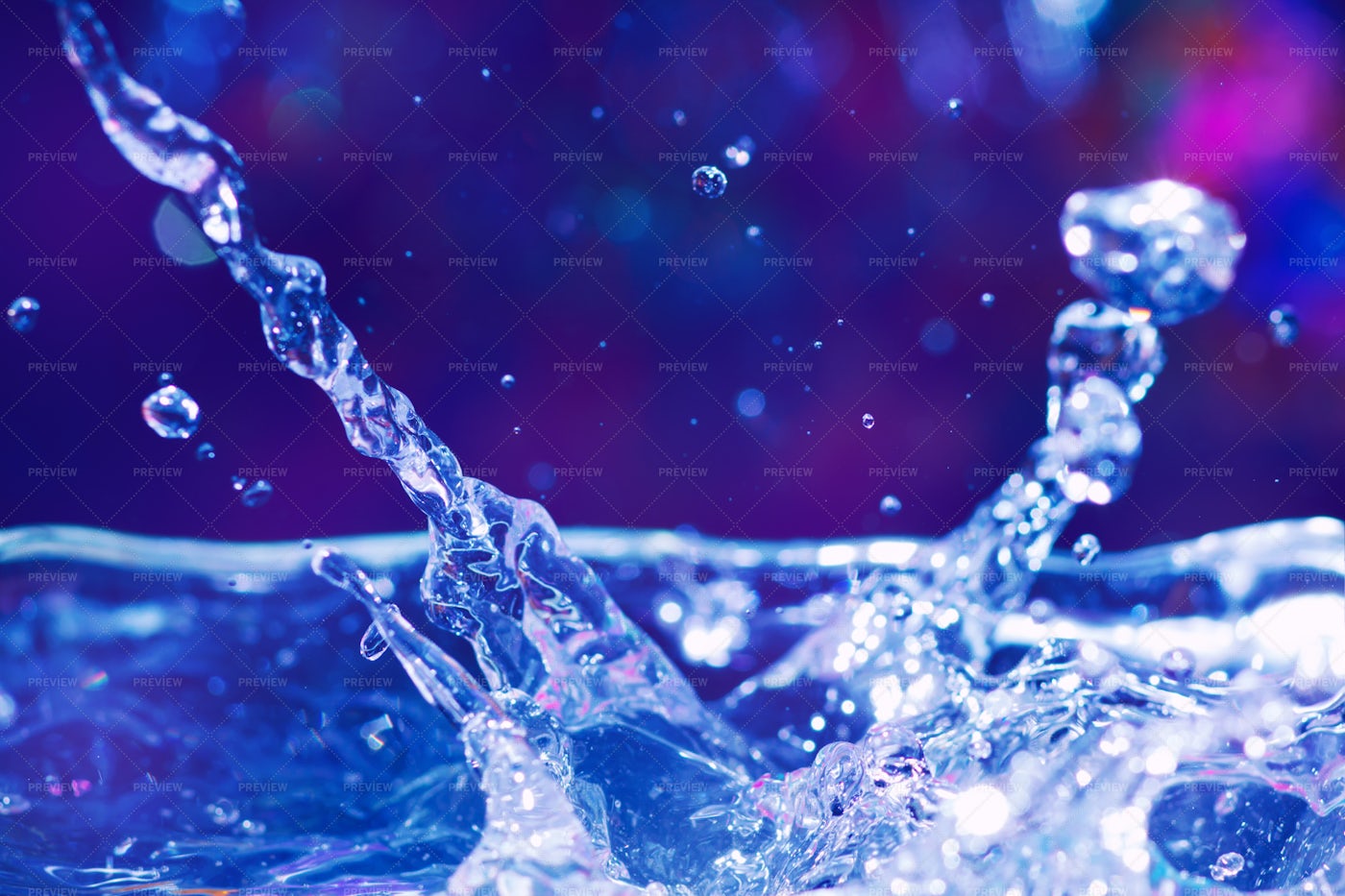 Abstract Water Splash: Stock Photos