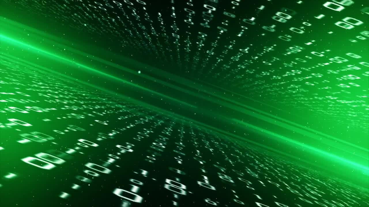 Binary Code Walls - Stock Motion Graphics | Motion Array