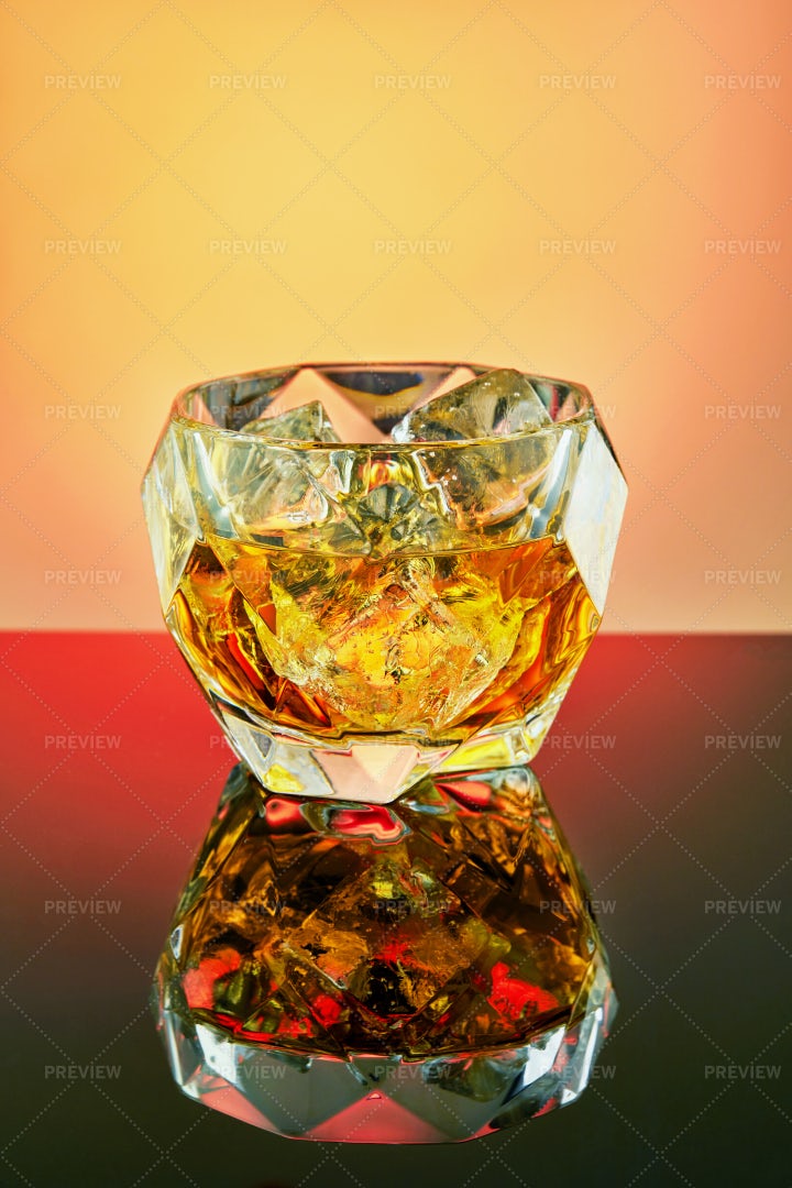 Goblet Of Quality Whiskey: Stock Photos